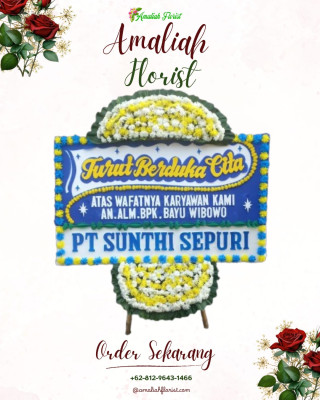 Papan Bunga Duka di Murung