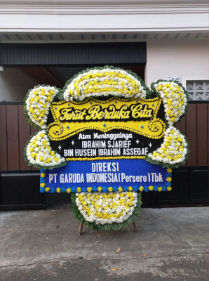 Papan Bunga Duka di Murung